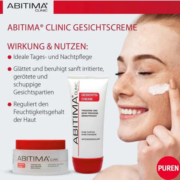 Abitima Clinic Gesichtscreme mit Dosierspender, 1000 ml