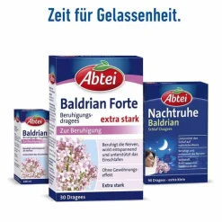 Abtei Baldrian Forte Beruhigungsdragees, 30 St
