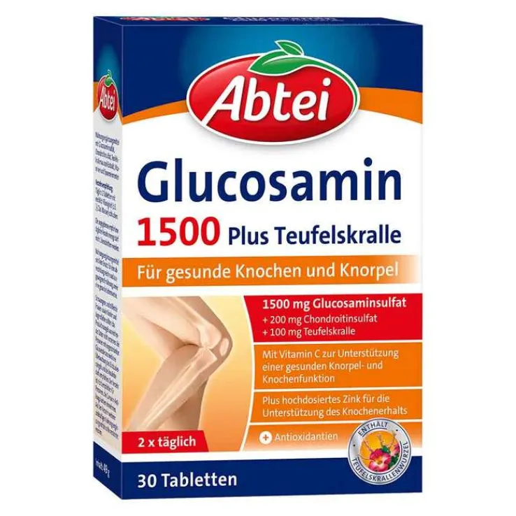 Abtei Glucosamin 1500 Tabletten TF, 30 St
