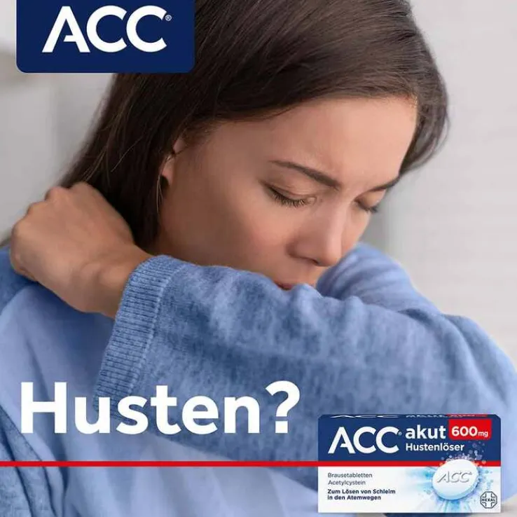 ACC akut 600 mg Hustenlöser, Brausetabletten, 10 St