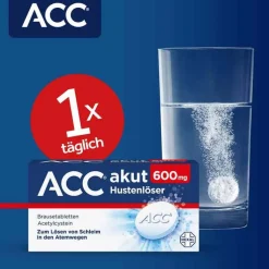 ACC akut 600 mg Hustenlöser, Brausetabletten, 20 St