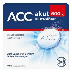 ACC akut 600 mg Hustenlöser, Brausetabletten, 40 St
