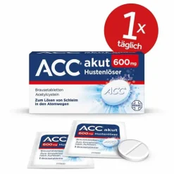 ACC akut 600 mg Hustenlöser, Brausetabletten, 40 St