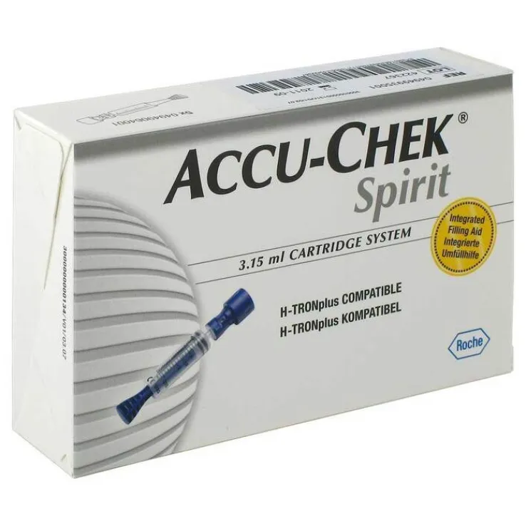 Accu Chek Spirit 3,15 ml Ampullen System, 5 St