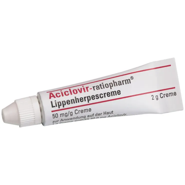 Aciclovir ratiopharm Lippenherpes, 2 g