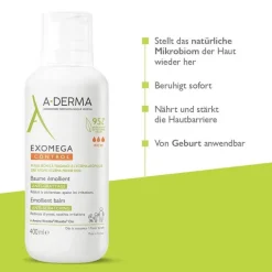A-Derma Exomega Control Balsam rückfettend, 400 ml