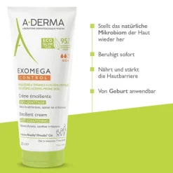 A-Derma Exomega Control Creme rückfettend, 200 ml