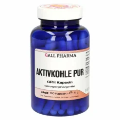 Aktivkohle Kapseln Pur GPH, 180 St