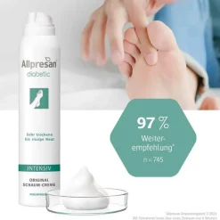 Allpresan diabetic Fuß Intensiv Schaum, 200 ml