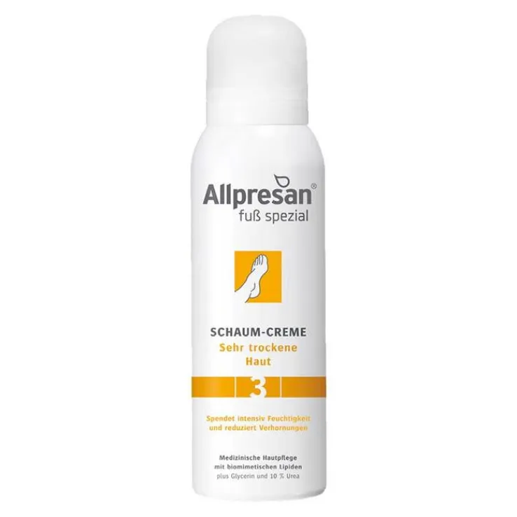 Allpresan Fuß spezial original Schaum-Creme sehr trockene Haut Nr.3, 125 ml