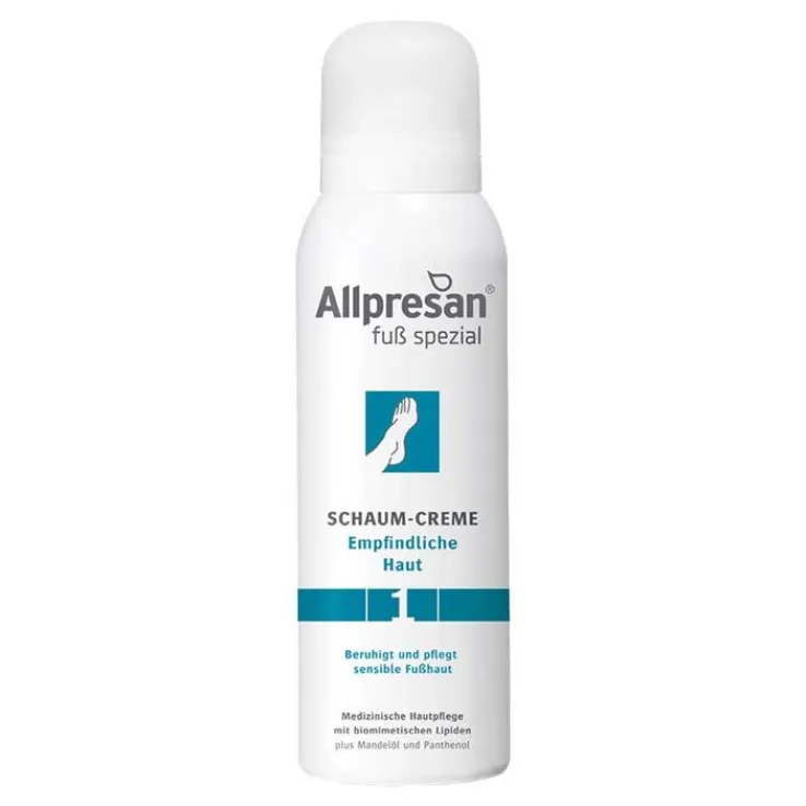 Allpresan Fuß spezial Original Schaum-Creme empfindliche Haut Nr.1, 125 ml