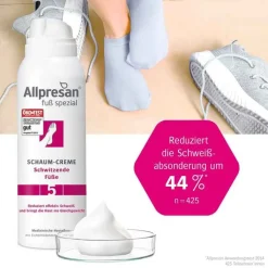 Allpresan Fuß spezial schwitzende Füße Nr.5, 125 ml