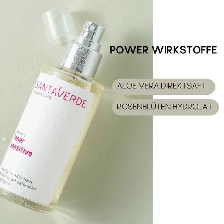 Aloe Vera Toner sensitive Spray, 100 ml