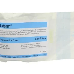Aluderm Kompressen 5x5cm, 50 St