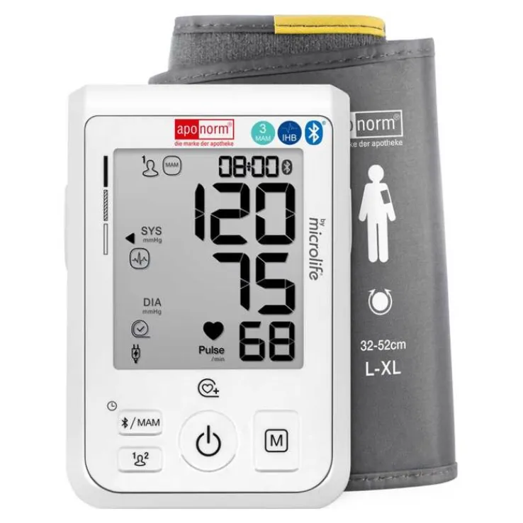 aponorm® Basis Control PLUS BT Oberarm-Blutdruckmessgerät, 1 St