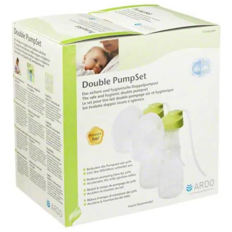 Ardo Double Pumpset das sichere und hyg.Pumpset, 1 St