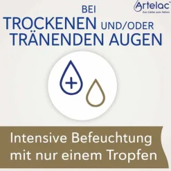 Artelac Complete EDO Augentropfen bei trockenen Augen, 60X0.5 ml