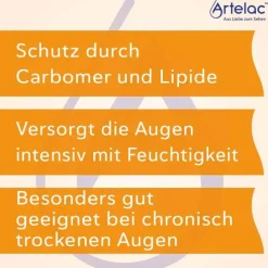 Artelac® Lipids Augengeltropfen für stark tränende Augen, 1X10 g