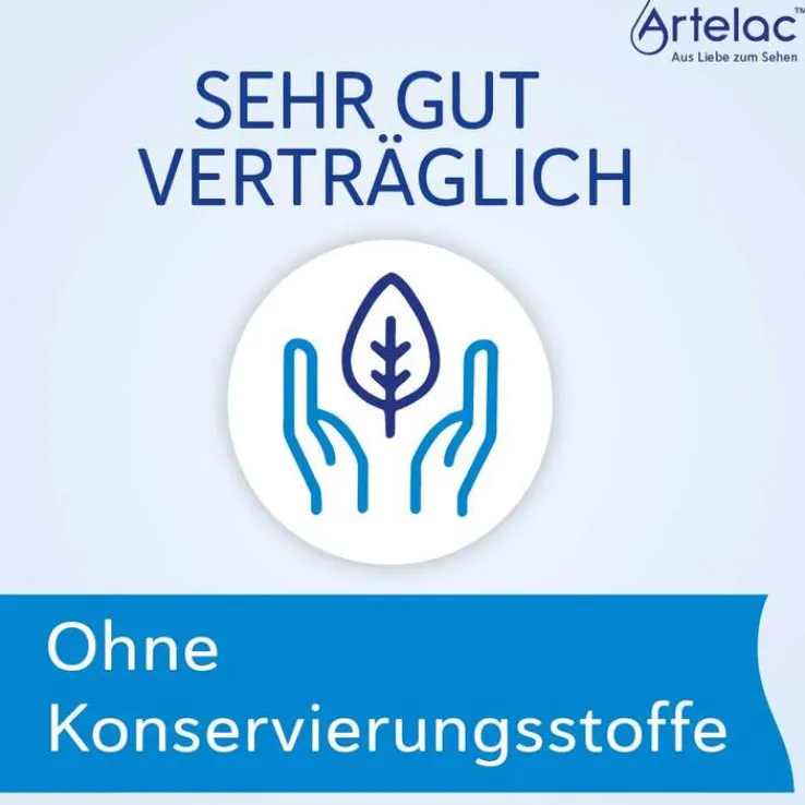 Artelac® Splash EDO® Augentropfen für trockene brennende Augen, 60X0.5 ml