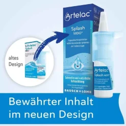 Artelac® Splash MDO® Augentropfen für trockene brennende Augen, 2X15 ml