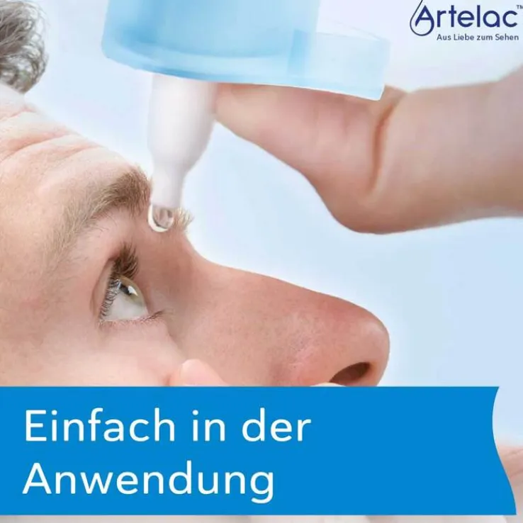 Artelac® Splash MDO® Augentropfen für trockene brennende Augen, 1X10 ml