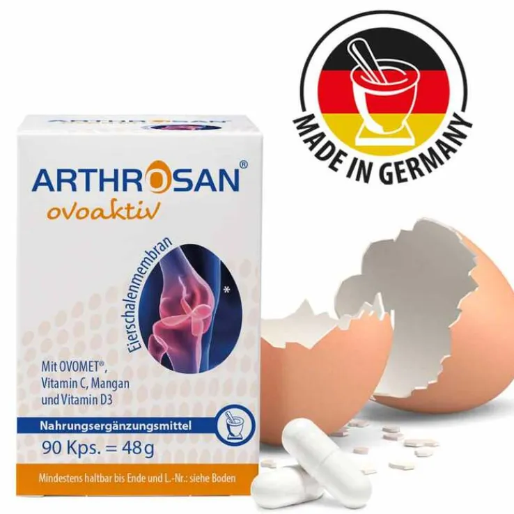 Arthrosan ovoaktiv Eierschalenmembran Kapseln, 90 St