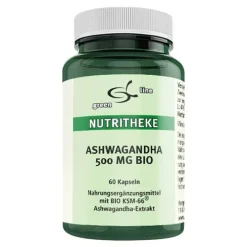 Ashwagandha 500 mg Bio Kapseln, 60 St