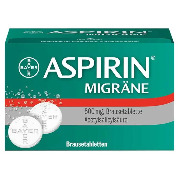 Aspirin Migräne Brausetabletten, 2X10 St