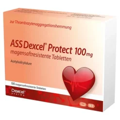 ASS Dexcel Protect 100 mg magensaftresistent Tabletten, 100 St