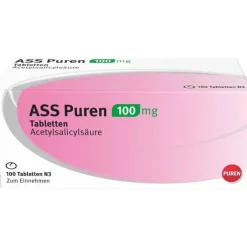 ASS Puren 100 mg Tabletten, 100 St