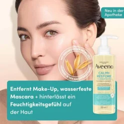 Aveeno Calm + Restore schäumender Gesichtsreiniger, 200 ml