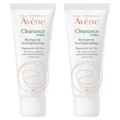 Avene Cleanance Hydra beruhigende Feuchtigkeitspflege, 2x40 ml