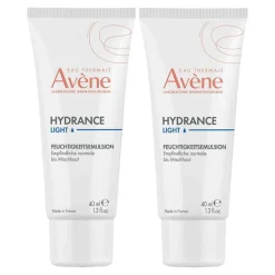 Avene Hydrance leicht Feuchtigkeitsemulsion , 2x40 ml