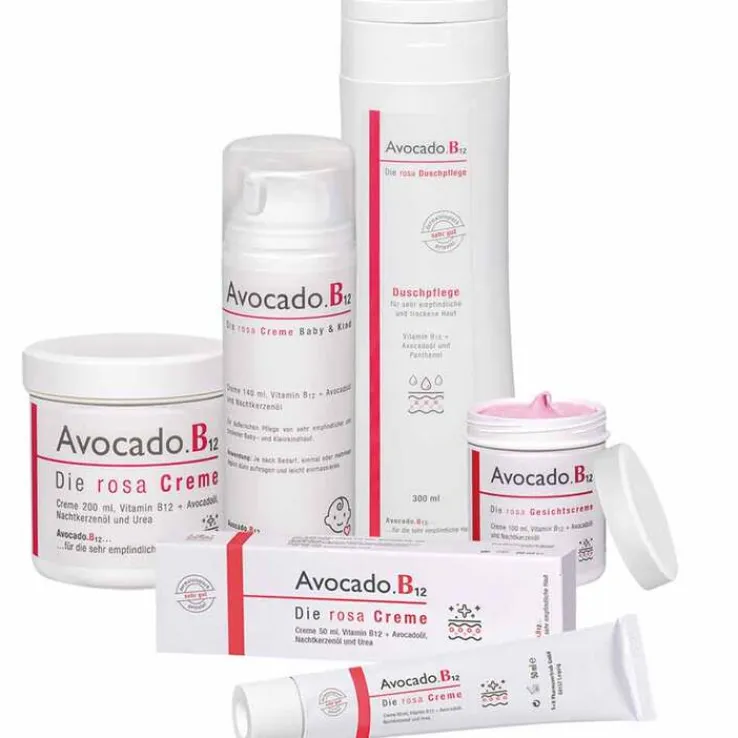 Avocado B12 Die rosa Creme Baby & Kind, 140 ml