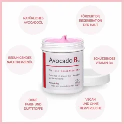 Avocado B12 Gesichtscreme, 100 ml