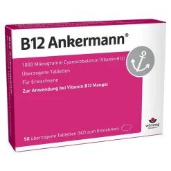 B12 Ankermann® 1000 µg Vitamin B12 Tabletten hochdosiert, 50 St