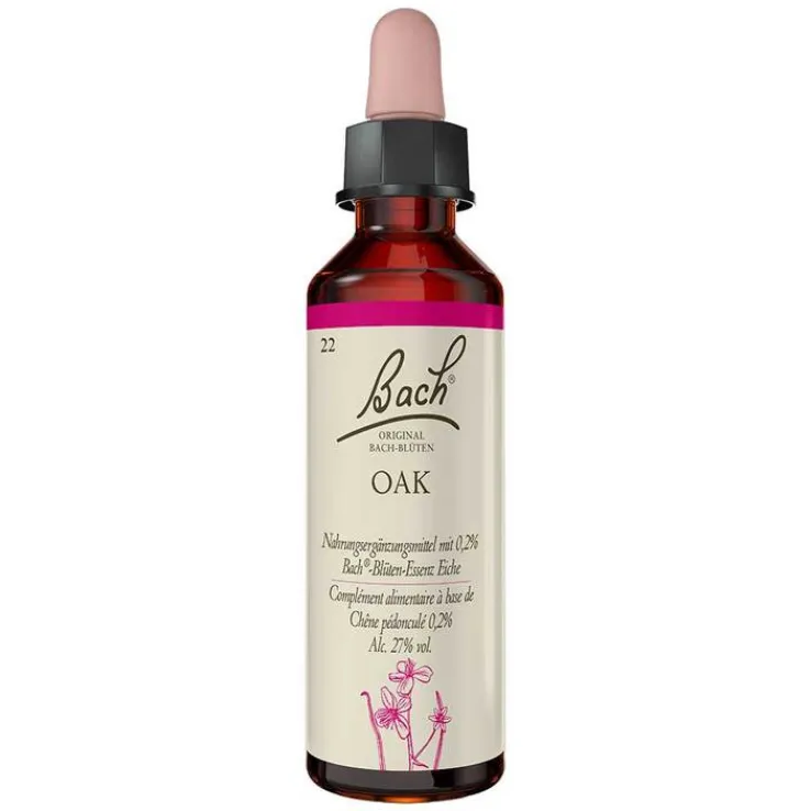 Bachblüten Nr. 22 Oak Tropfen, 20 ml