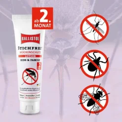 Ballistol Stichfrei Mückenschutz Lotion Kids & Family, 30 ml