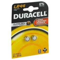 Batterien Knopfzelle LR 44 A76 Duracell, 2 St
