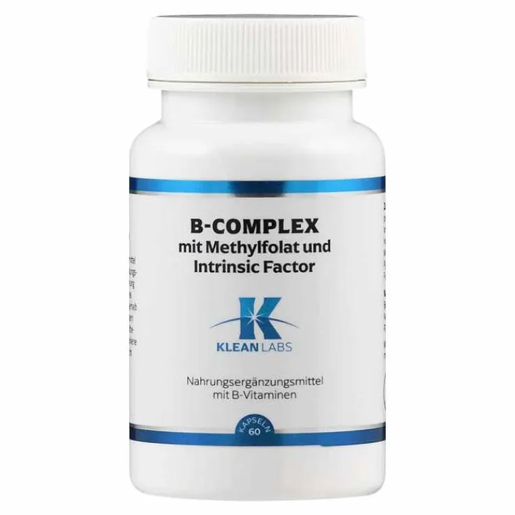 B-Complex mit Methylfolat und Intrinsic Factor Kap, 60 St