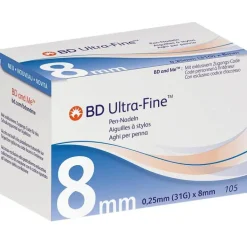 BD Ultra-Fine Pen-Nadeln 8 mm 31 G, 105 St