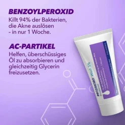 Benzaknen® Wash 5% Suspension bei unreiner Haut und leichter Akne, 50 g