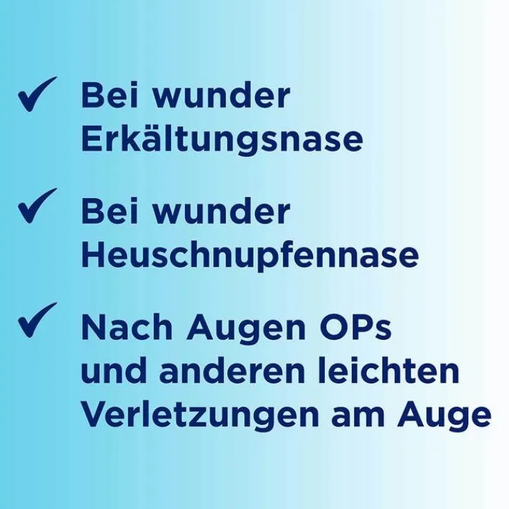 Bepanthen Augen- und Nasensalbe zur Förderung der Wundheilung, 10 g
