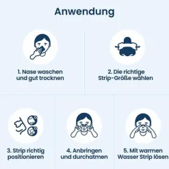 Besser Atmen Breathe Right Nasenpflaster normal transparent , 10 St