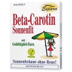 Beta Carotin Sonnenfit Kapseln, 30 St