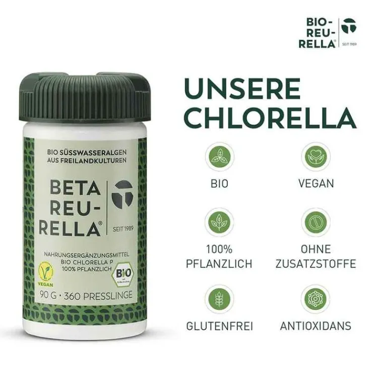 Beta Reu Rella Bio Süßwasseralgen Tabletten, 360 St