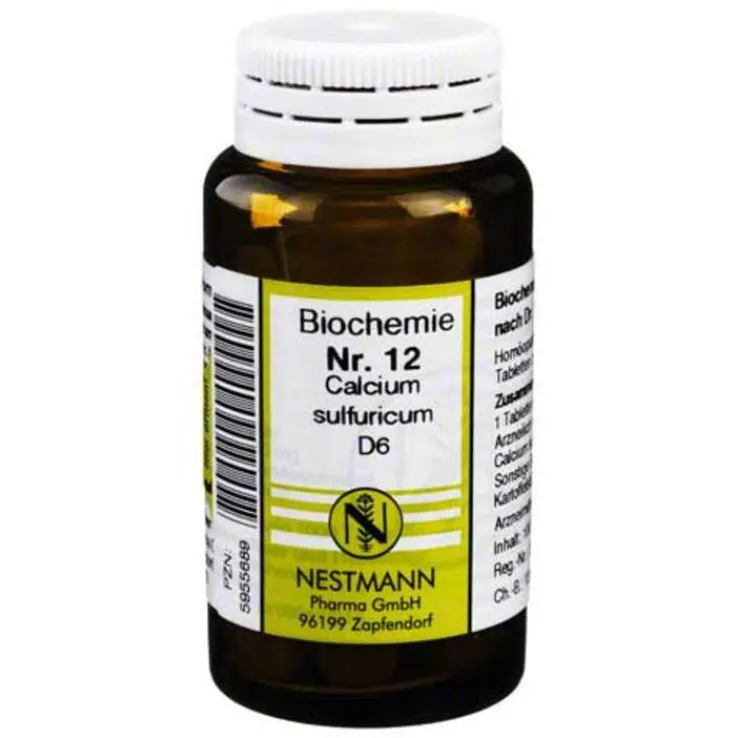 Biochemie 12 Calcium sulfuricum D 6 Tabletten, 100 St