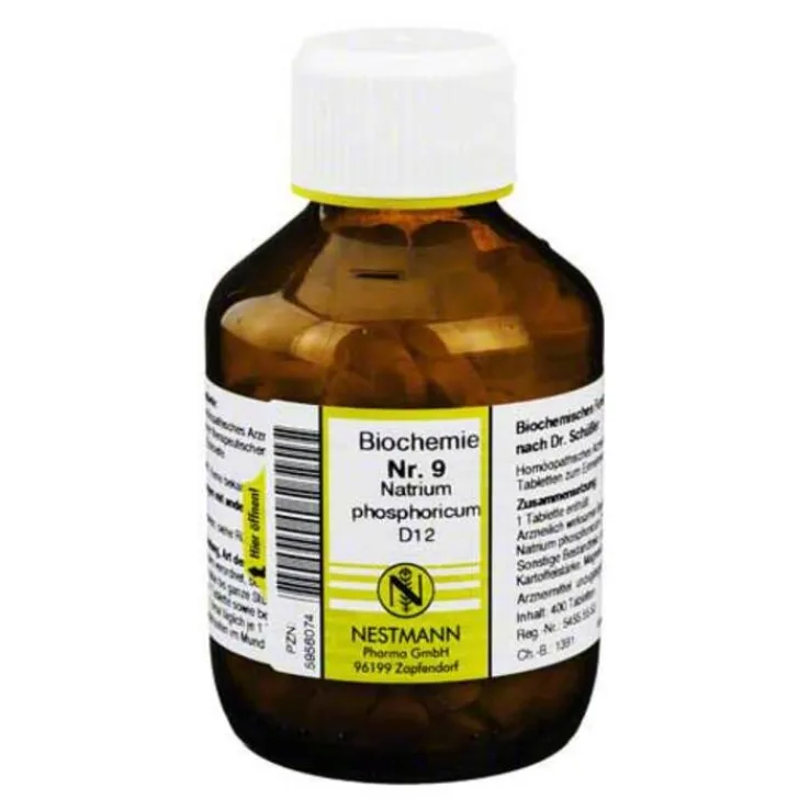 Biochemie 9 Natrium phosphoricum D 12 Tabletten, 400 St
