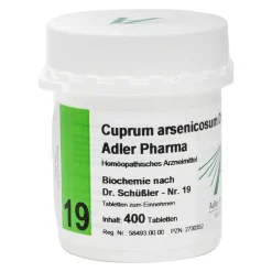 Biochemie Adler 19 Cuprum ar, 400 St