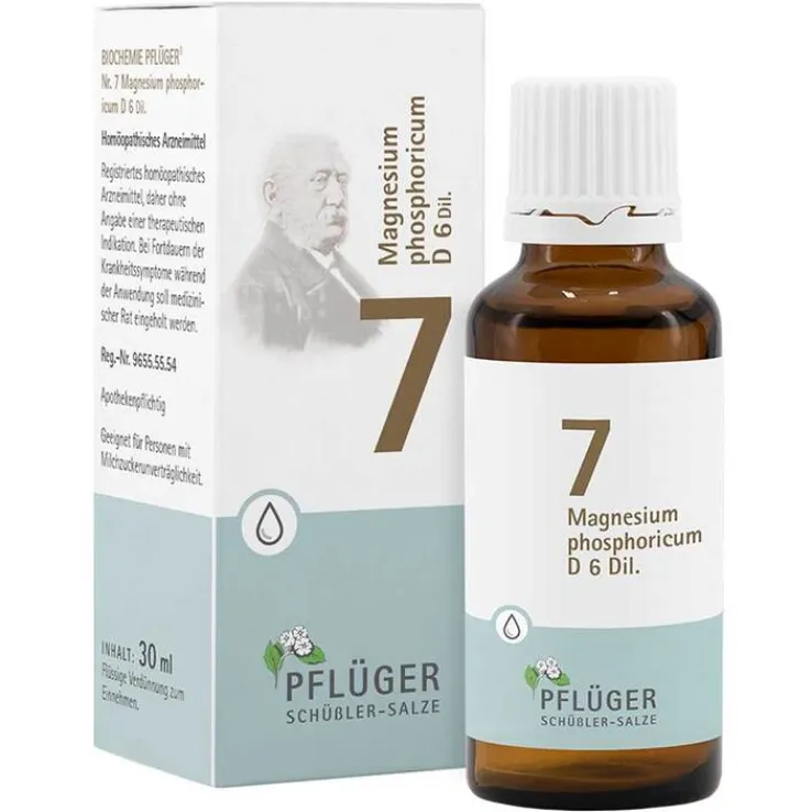 Biochemie Pflüger 7 Magnesium phosphoricum D 6 Tropfen, 30 ml